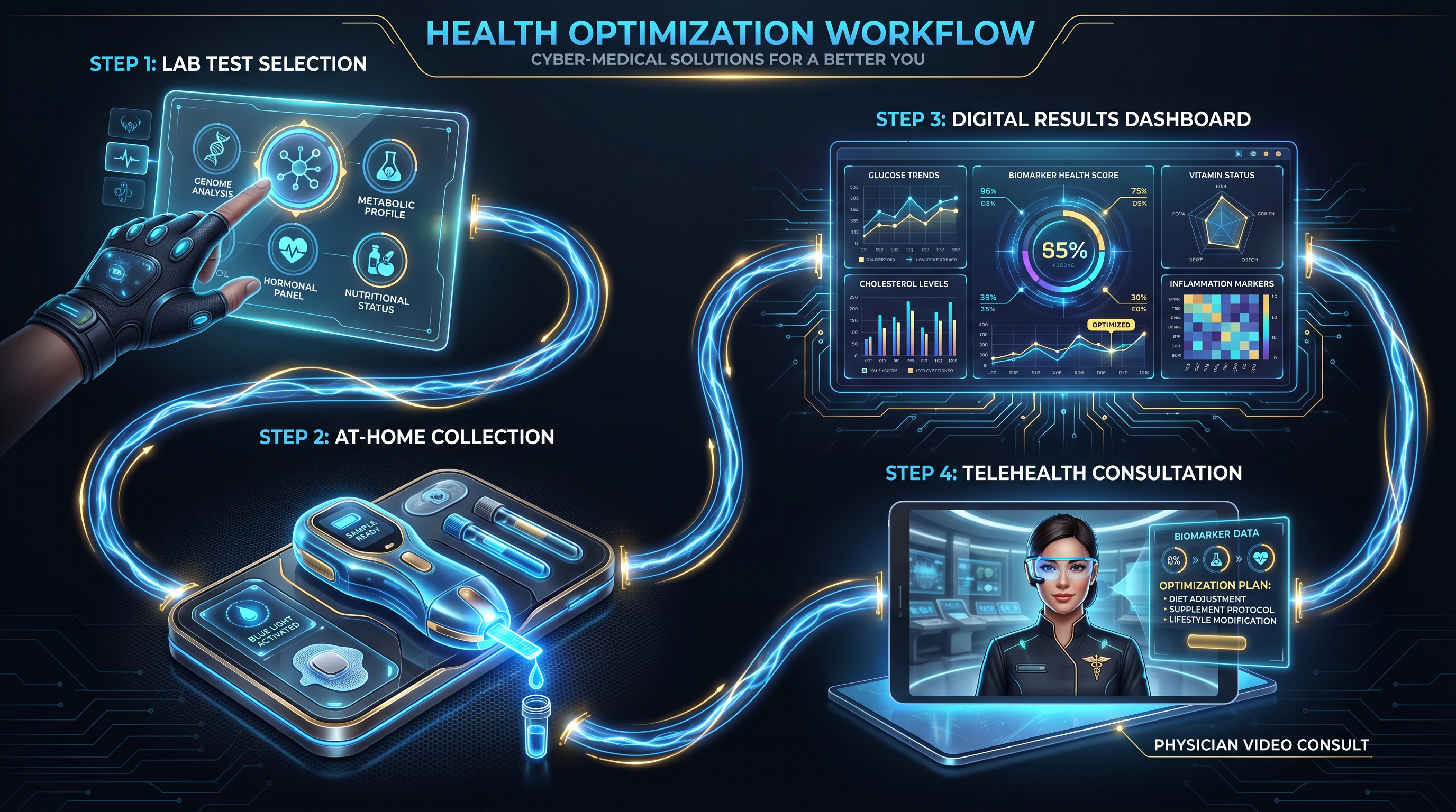 PRYM Wellness Integrated Health Infrastructure Workflow